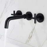 Retro Two-Handle Wall Mounted Faucet