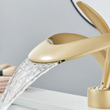 Zina - Modern Curved Bathroom Faucet