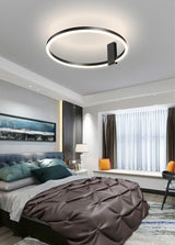 Aluminum LED Ceiling Lamp in a Nordic Style for Bedroom Living Room