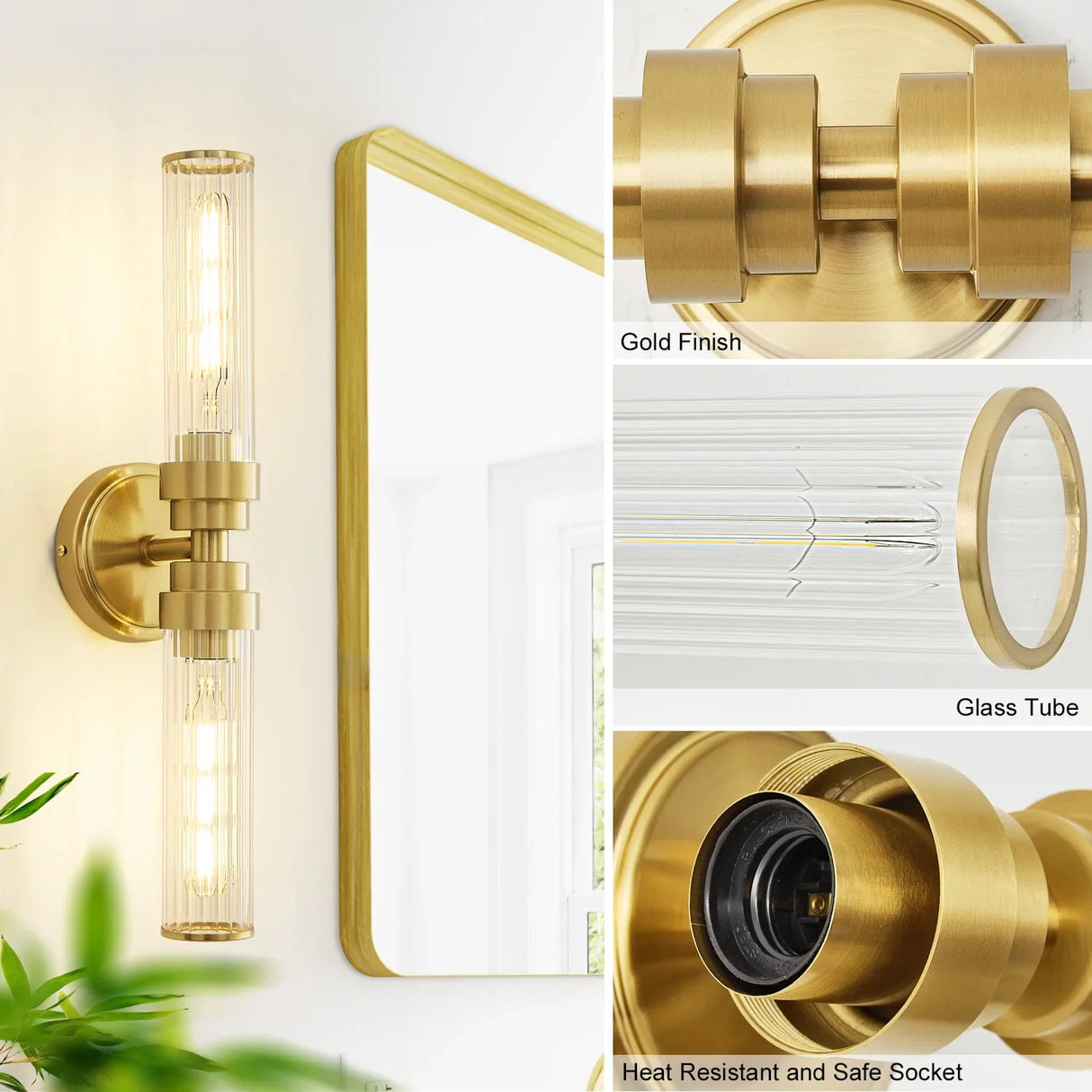 Avalon - Two-Bulb Wall/Vanity Sconce