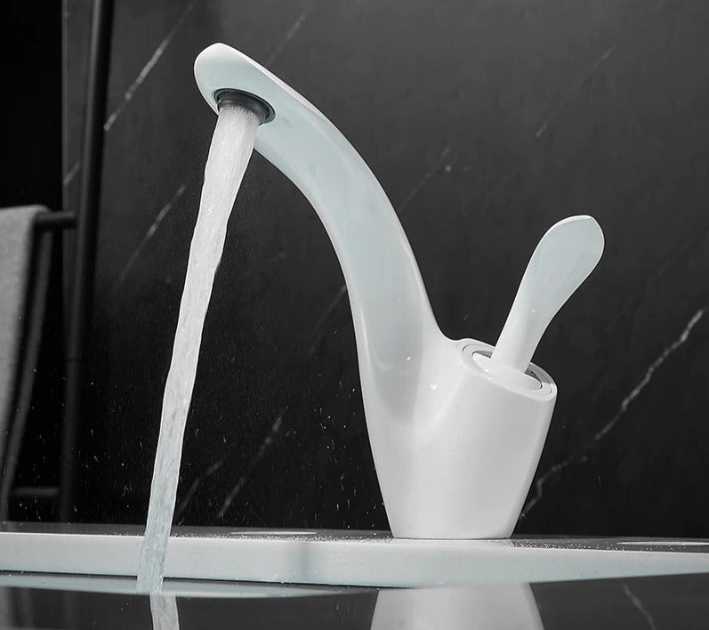 Jacob - Modern Curved Bathroom Faucet