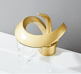 Zina - Modern Curved Bathroom Faucet