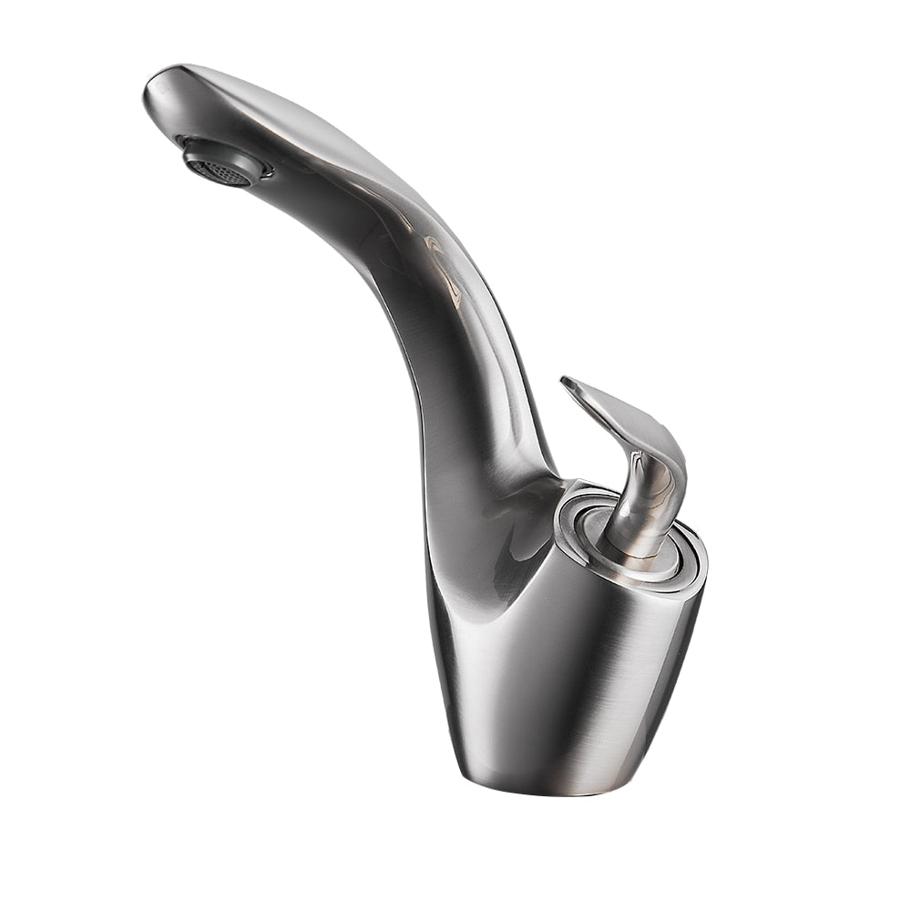 Jacob - Modern Curved Bathroom Faucet