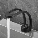 Oliver - Curved Dual-Channel Modern Bathroom Faucet