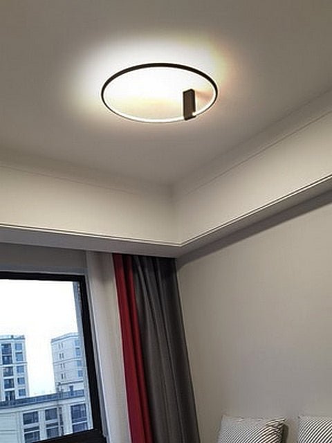 Aluminum LED Ceiling Lamp in a Nordic Style for Bedroom Living Room