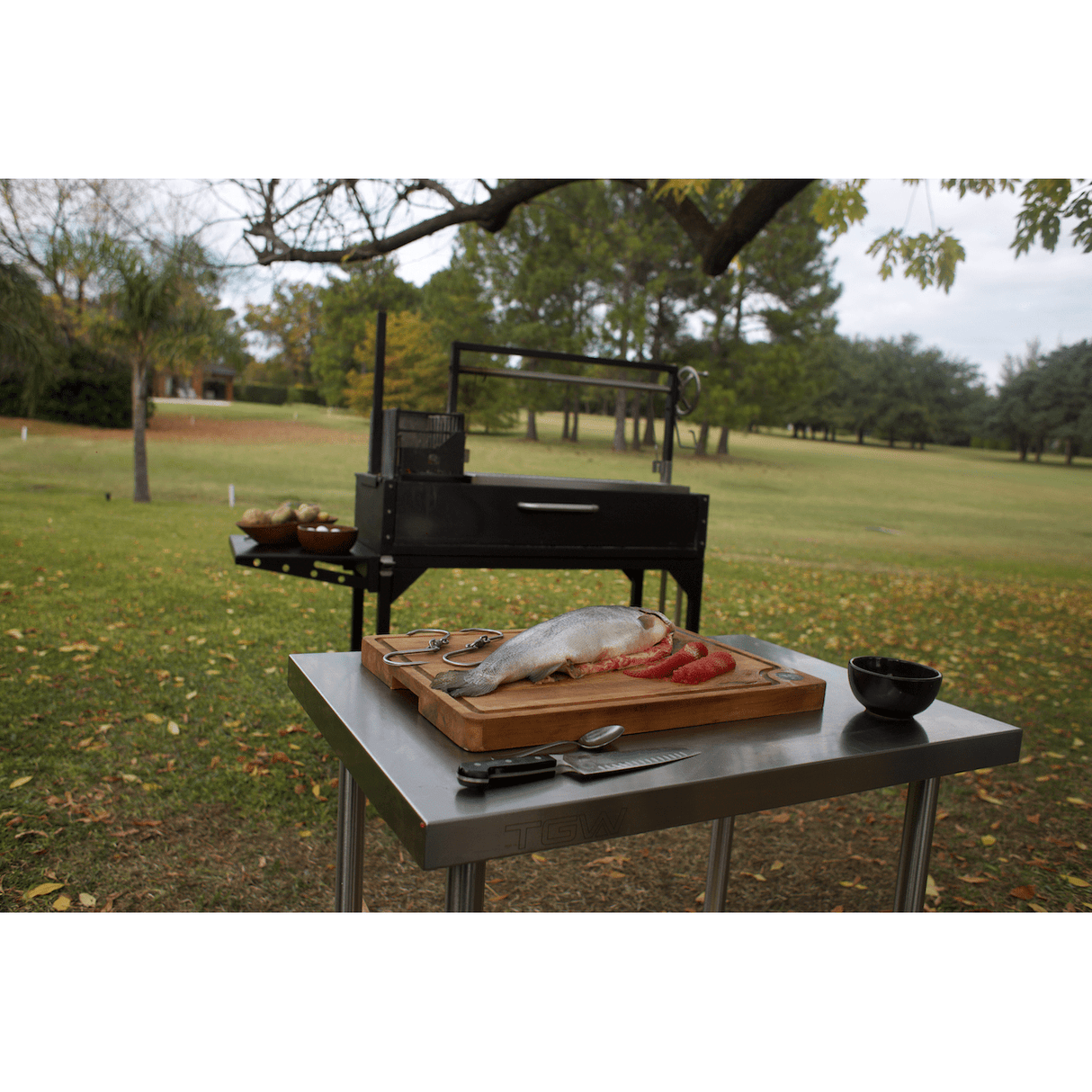 Tagwood BBQ Working table | Stainless steel | BBQ10SS