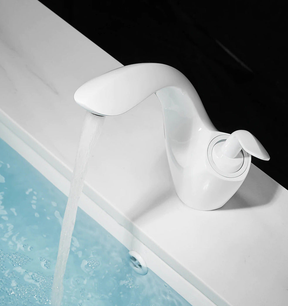 Jacob - Modern Curved Bathroom Faucet