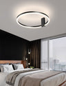 Aluminum LED Ceiling Lamp in a Nordic Style for Bedroom Living Room