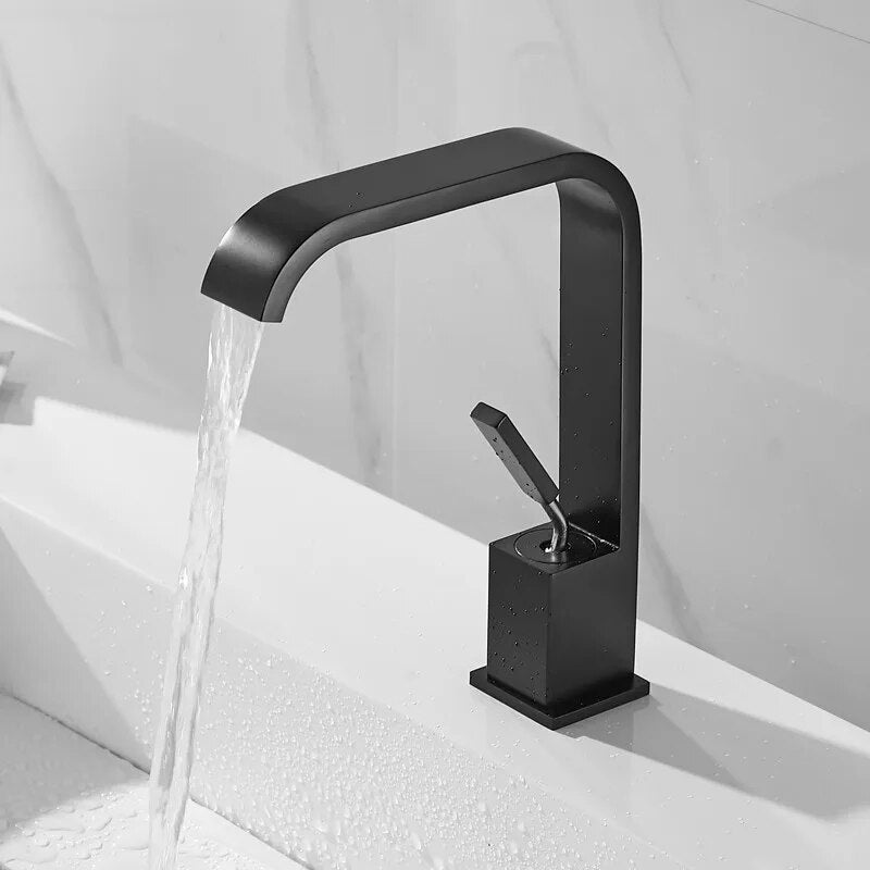 Bailey - Modern Curved Bathroom Faucet