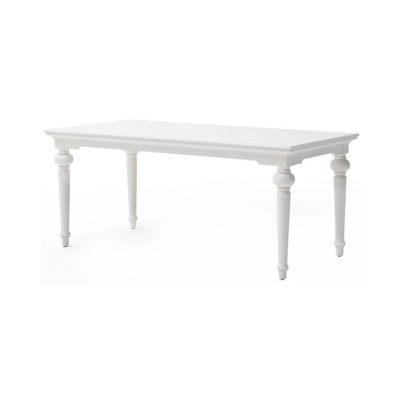 NovaSolo Provence 71"" Dining Table White T777