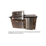 Tru Innovative 6ft B26122202 LTE Grill/Fridge Island(Grill on R)