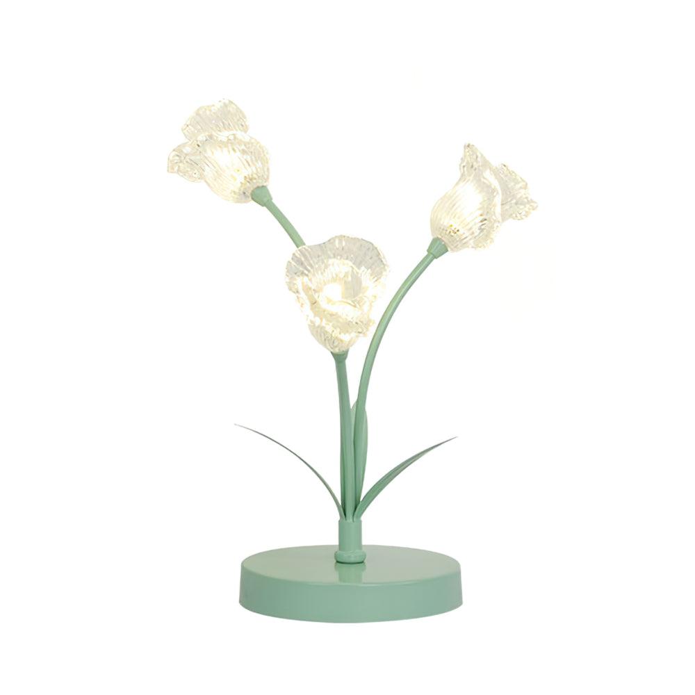 Tulip Crystal Table Lamp