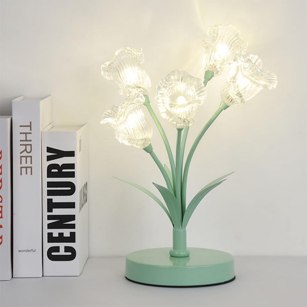 Tulip Crystal Table Lamp