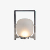 Silver Twilight Lantern Table Light