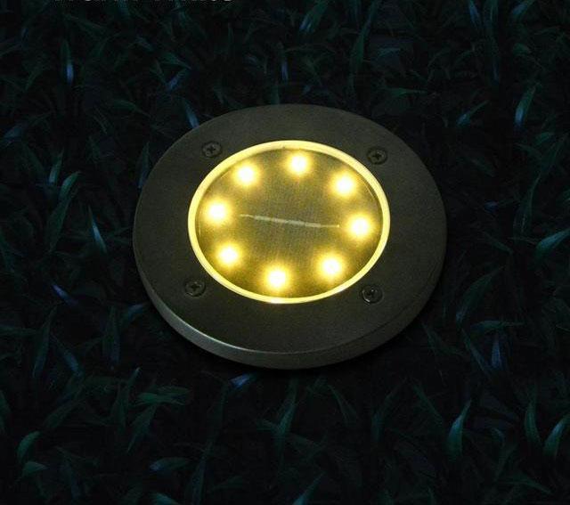 Solar Powered Outdoor Ground Light