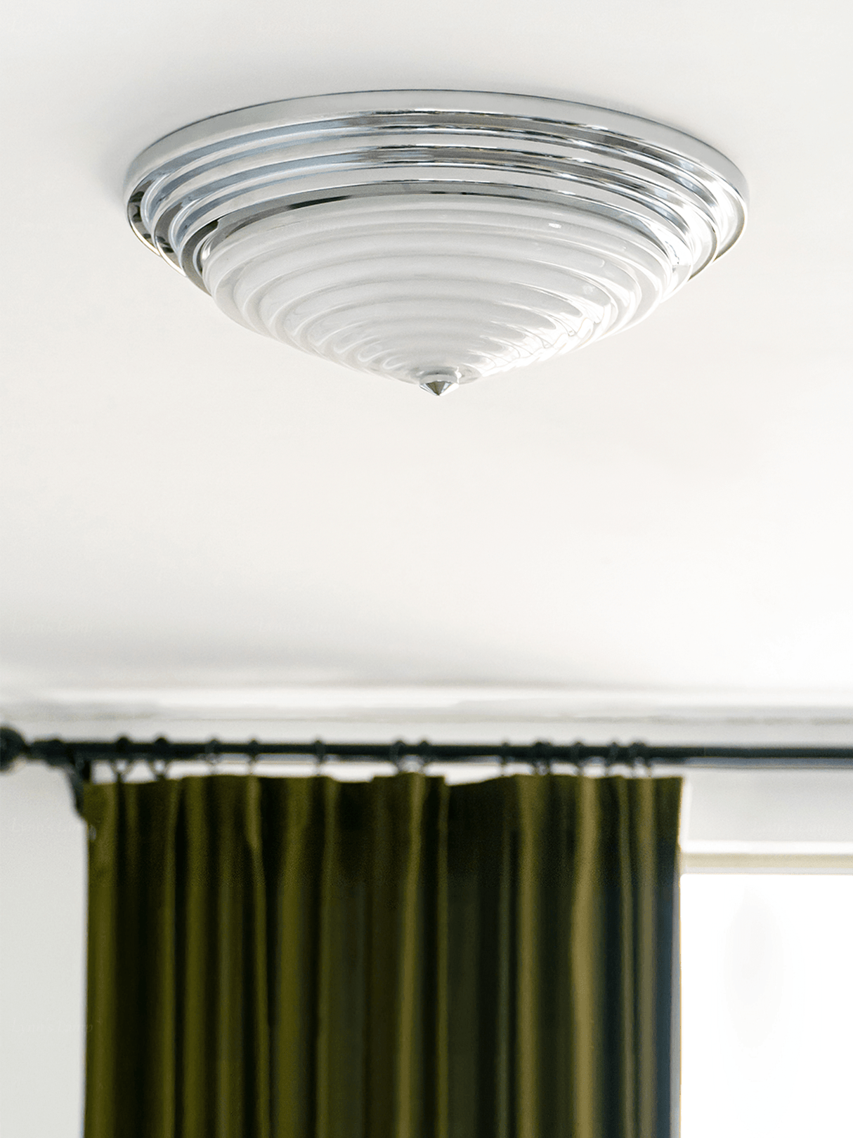 Shell Dome Ceiling Lamp