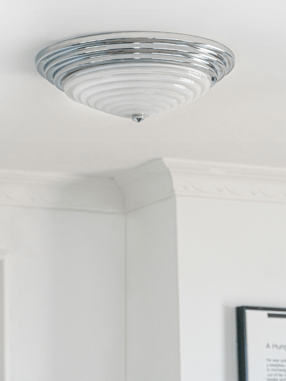 Shell Dome Ceiling Lamp