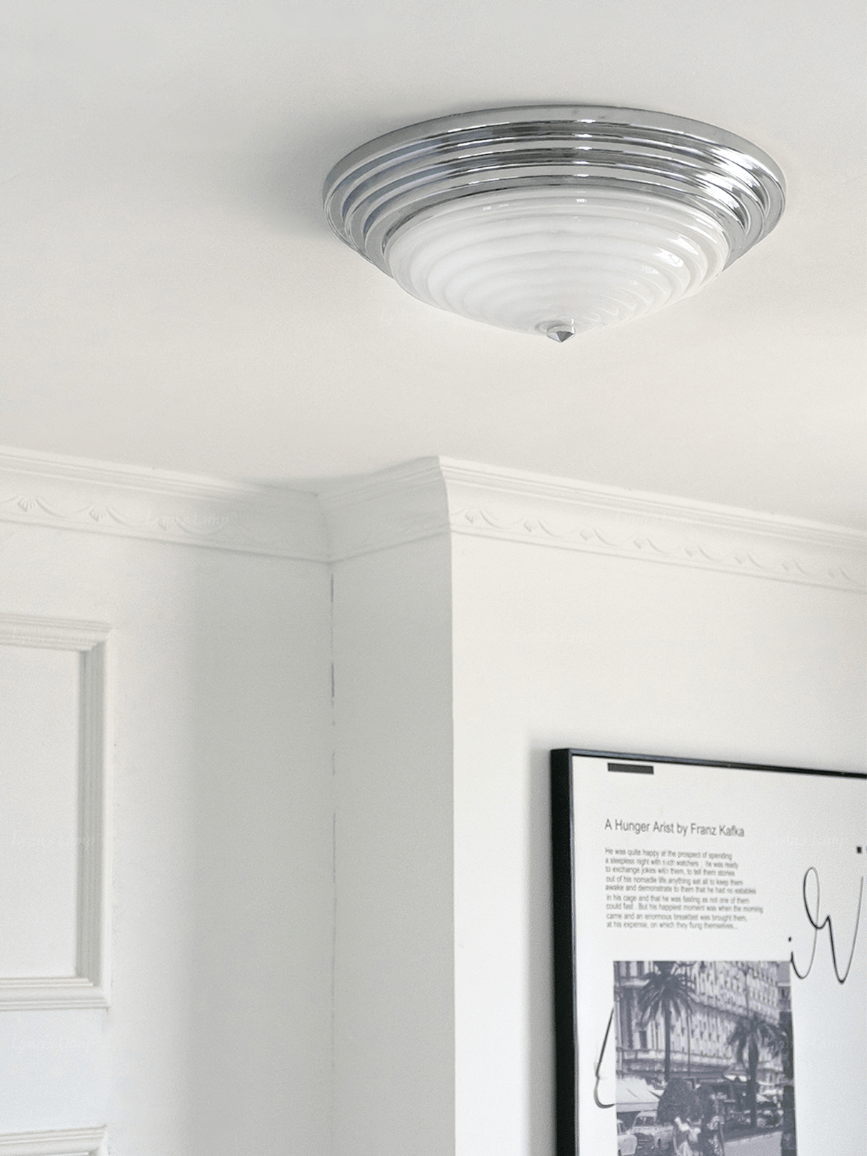 Shell Dome Ceiling Lamp