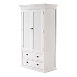 NovaSolo Halifax Wardrobe White W001