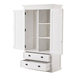 NovaSolo Halifax Wardrobe White W001