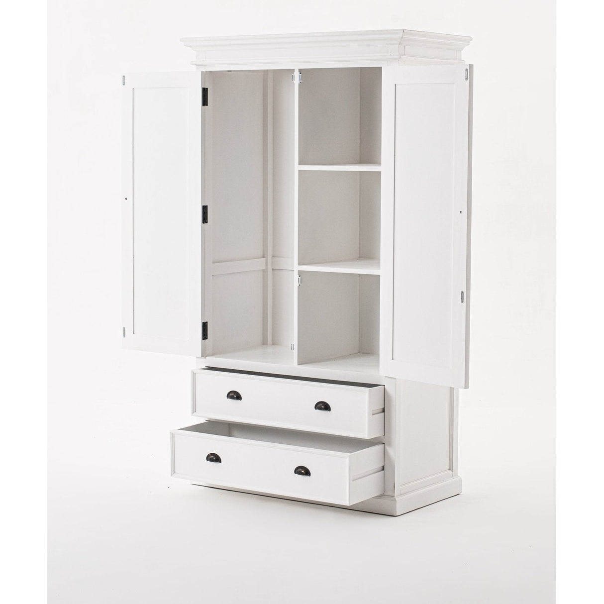 NovaSolo Halifax Wardrobe White W001