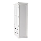 NovaSolo Halifax Wardrobe White W001