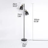 Goldau | Modern LED Adjustable Double Head Floor Lamp