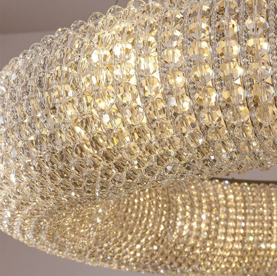 Designer Glass Crystal Chandelier