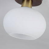 White Shell Ceiling Lamp