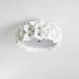 White Flower Ceiling Lamp