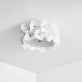 White Flower Ceiling Lamp