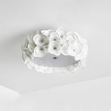 White Flower Ceiling Lamp