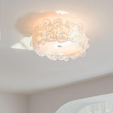 White Flower Ceiling Lamp