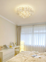 White Flower Ceiling Lamp