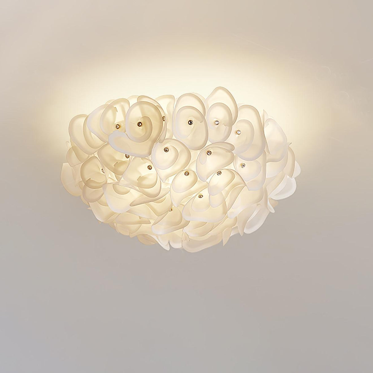 White Flower Ceiling Lamp