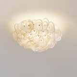 White Flower Ceiling Lamp