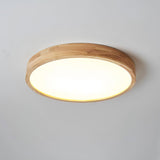 Geometric Wooden Ceiling Light