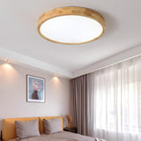 Geometric Wooden Ceiling Light