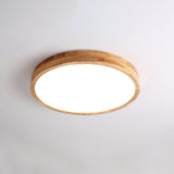 Geometric Wooden Ceiling Light