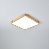 Geometric Wooden Ceiling Light