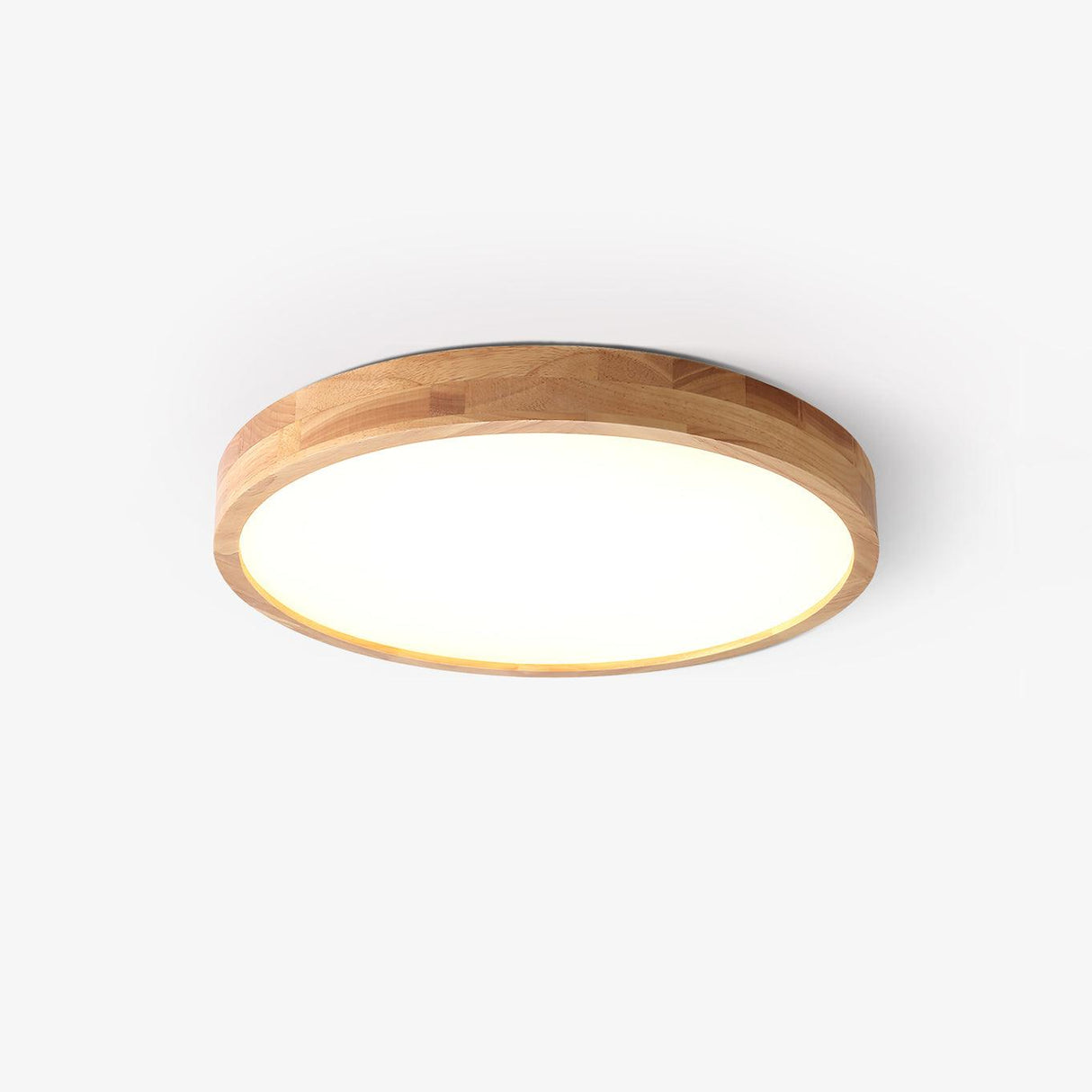 Geometric Wooden Ceiling Light