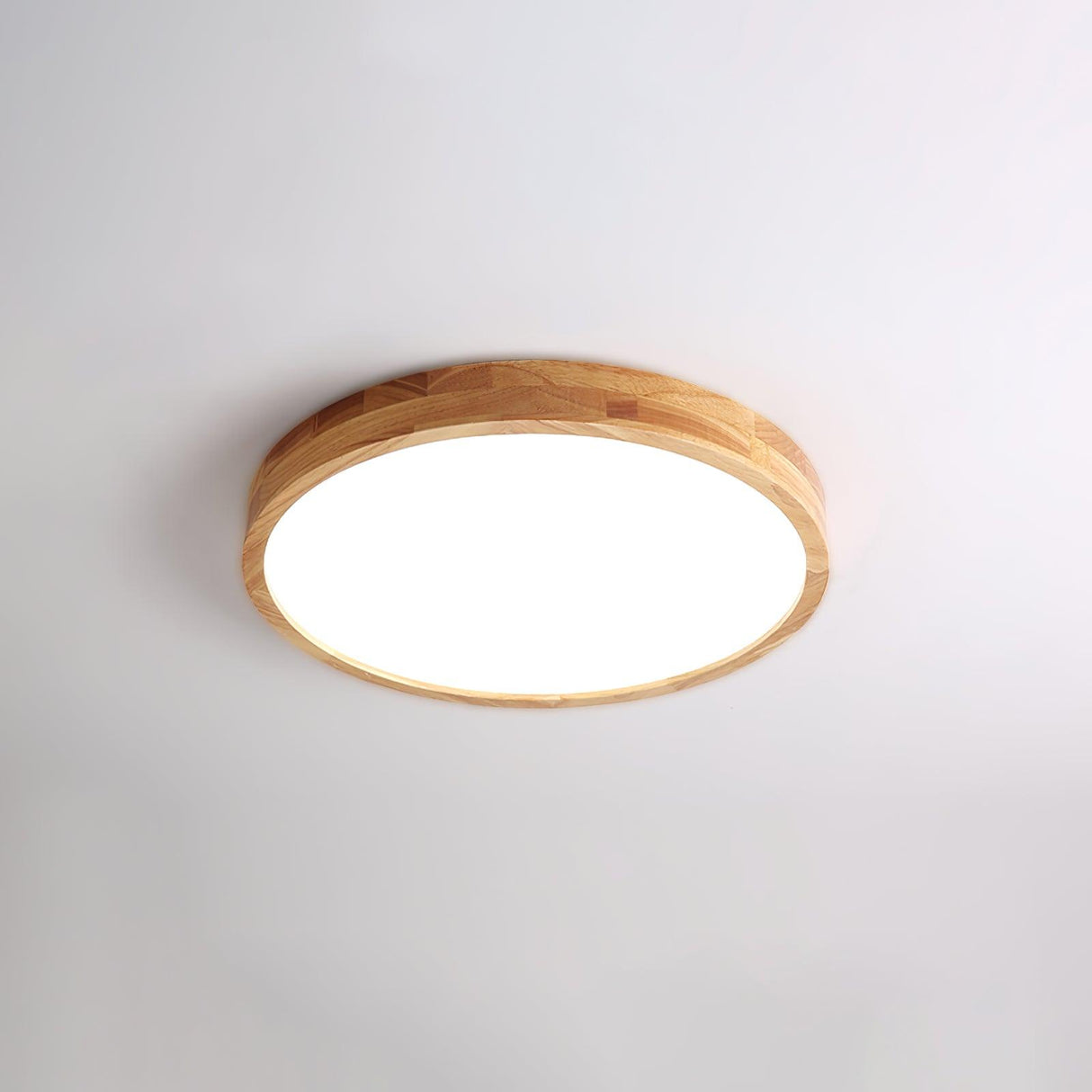 Geometric Wooden Ceiling Light