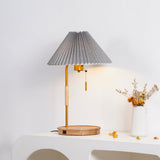 Retro Wooden Table Lamp