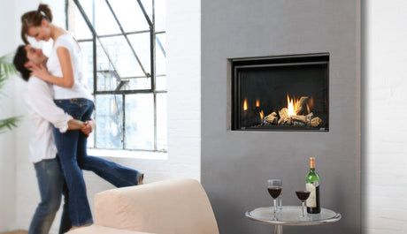 Kingsman ZDV3318 Zero Clearance Direct Vent Gas Fireplace - 33"