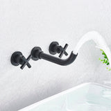 Retro Two-Handle Wall Mounted Faucet