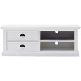 NovaSolo Halifax Medium Entertainment Center White CA592-120