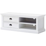 NovaSolo Halifax Medium Entertainment Center White CA592-120