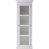 NovaSolo Halifax Single Vitrine White CA602