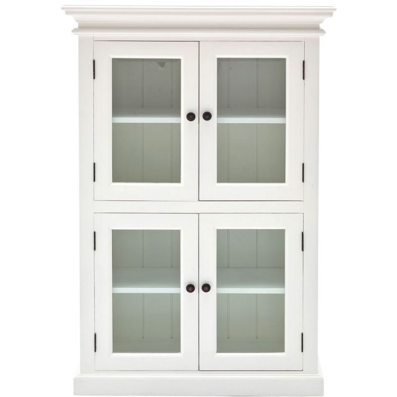 NovaSolo Halifax 2 Level Pantry White CA609