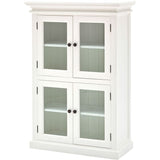 NovaSolo Halifax 2 Level Pantry White CA609